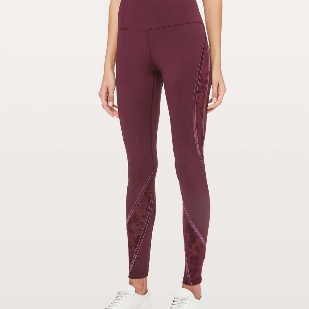 Lululemon Wunder Under Leggings in Dark Adobe